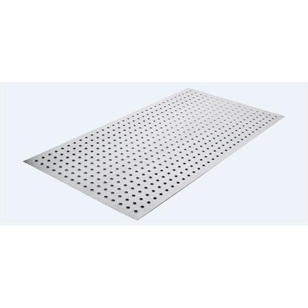 Alligatorboard Alligator Board ALGBRD17x33GALV 17 in. L x 33 in. W Metal Pegboard Panel without Flange - Pack of 2 ALGBRD17x33GALV